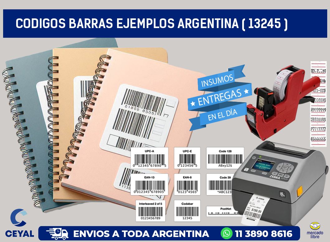 codigos barras ejemplos argentina ( 13245 )
