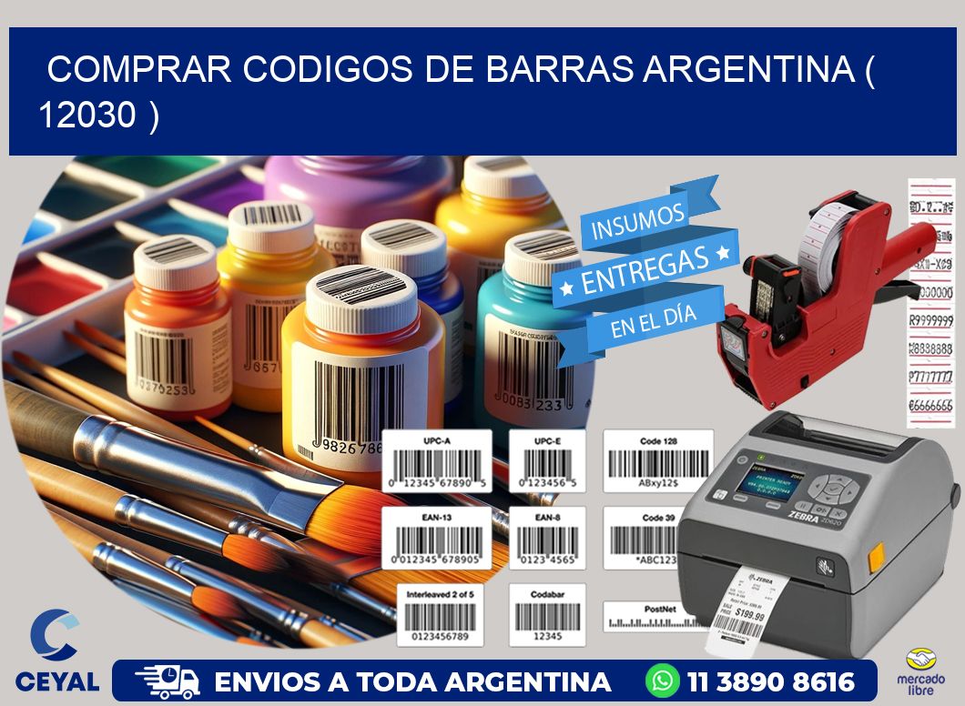 comprar codigos de barras argentina ( 12030 )