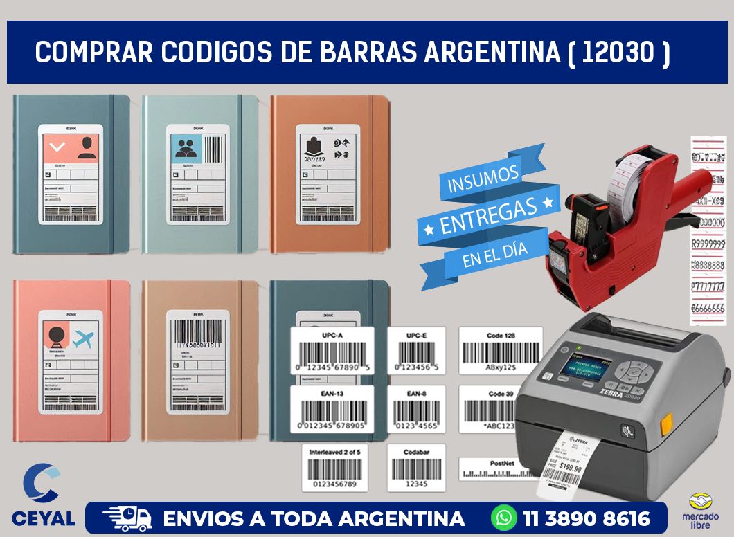 comprar codigos de barras argentina ( 12030 )