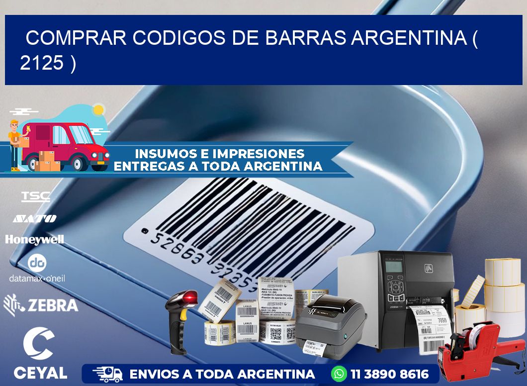comprar codigos de barras argentina ( 2125 )
