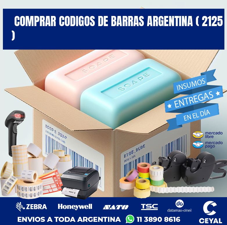 comprar codigos de barras argentina ( 2125 )