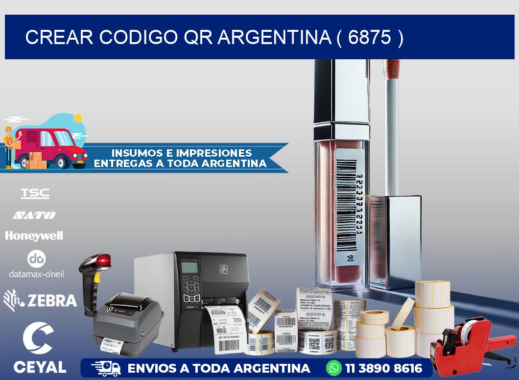 Crear Codigo Qr Argentina 6875 Impresoras Etiquetas Crear codigo qr argentina 6875 impresoras etiquetas