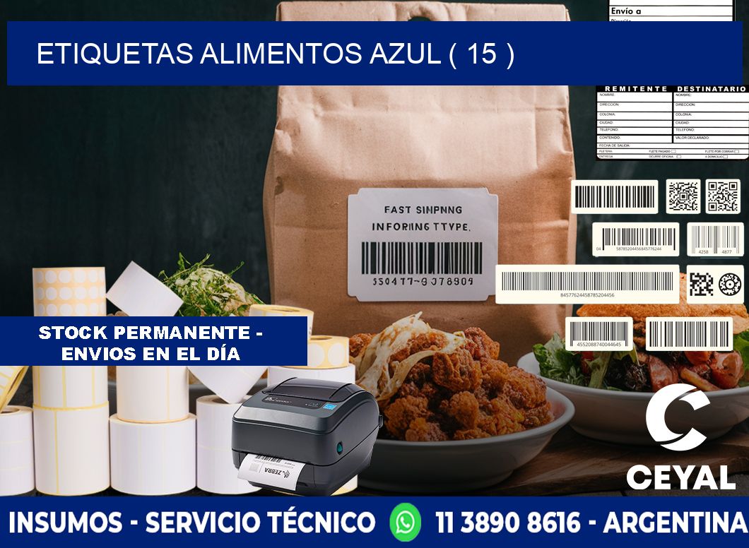 etiquetas alimentos azul ( 15 )