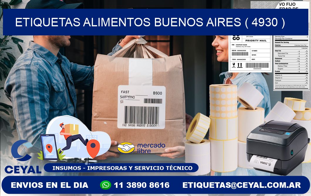 etiquetas alimentos buenos aires ( 4930 )