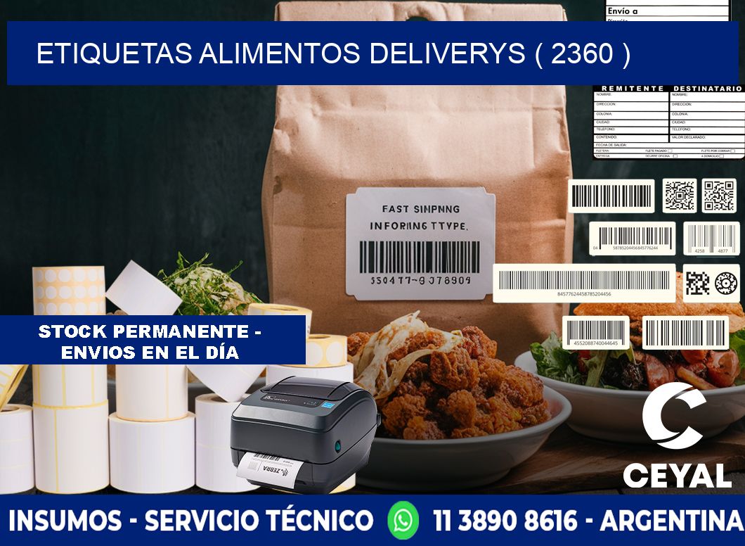 etiquetas alimentos deliverys ( 2360 )
