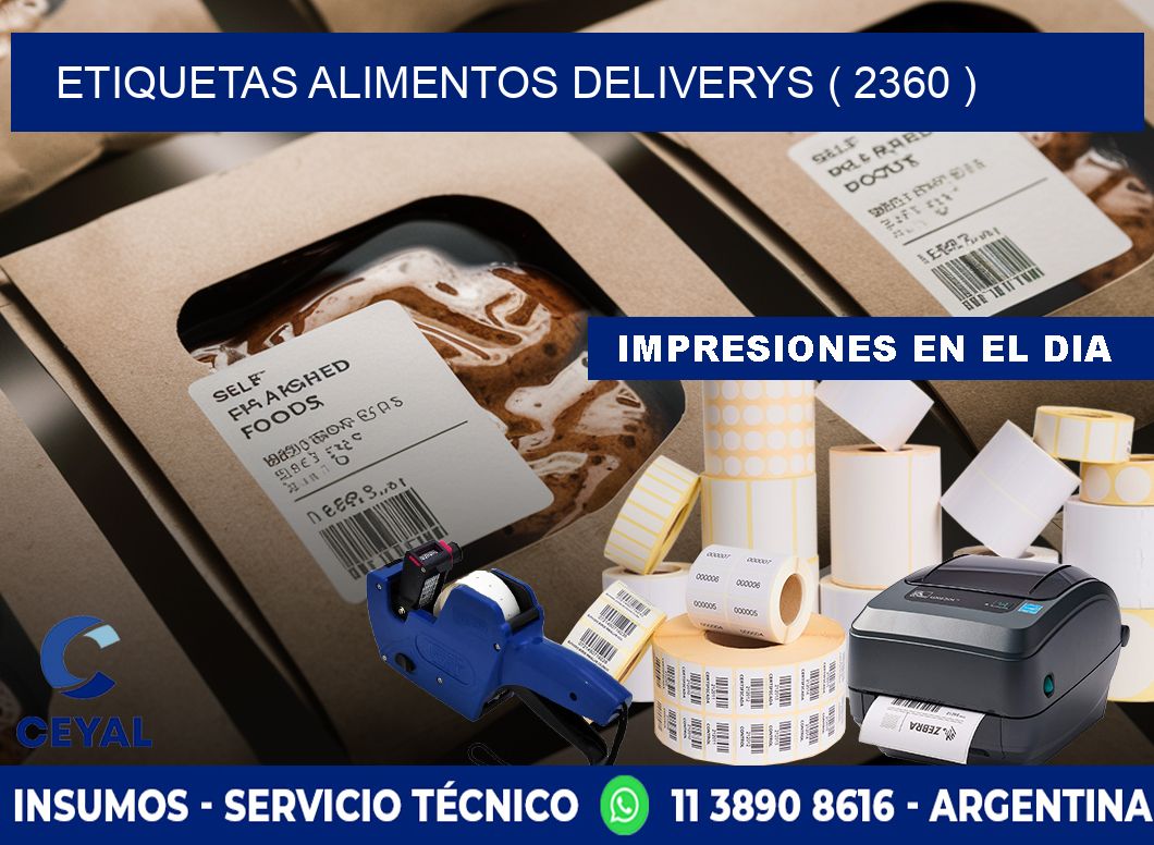 etiquetas alimentos deliverys ( 2360 )