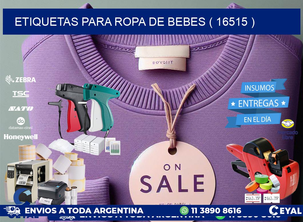etiquetas para ropa de bebes ( 16515 )