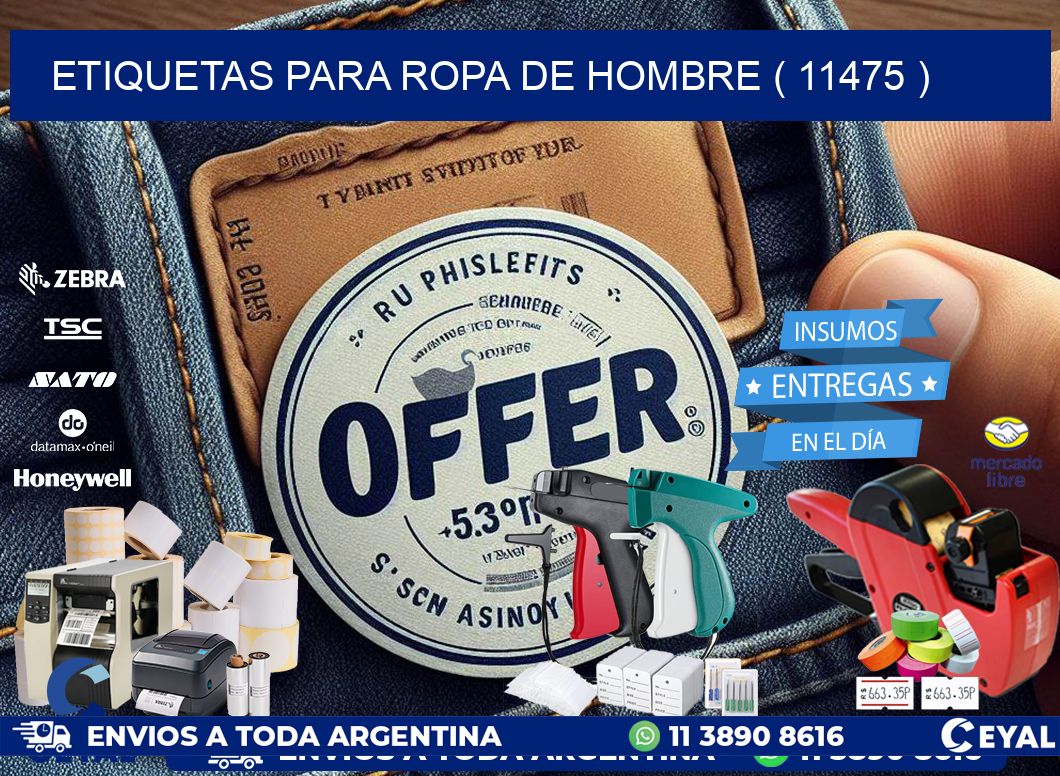 etiquetas para ropa de hombre ( 11475 )