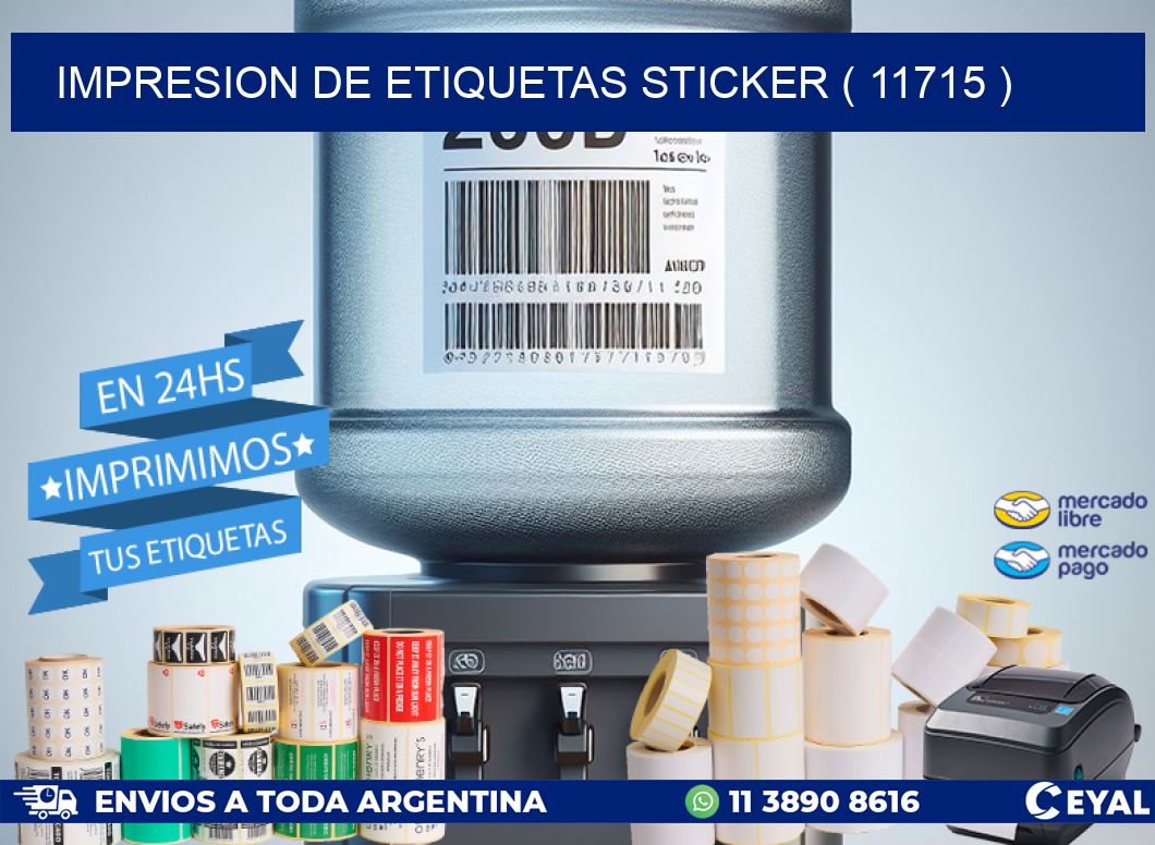 impresion de etiquetas sticker ( 11715 )