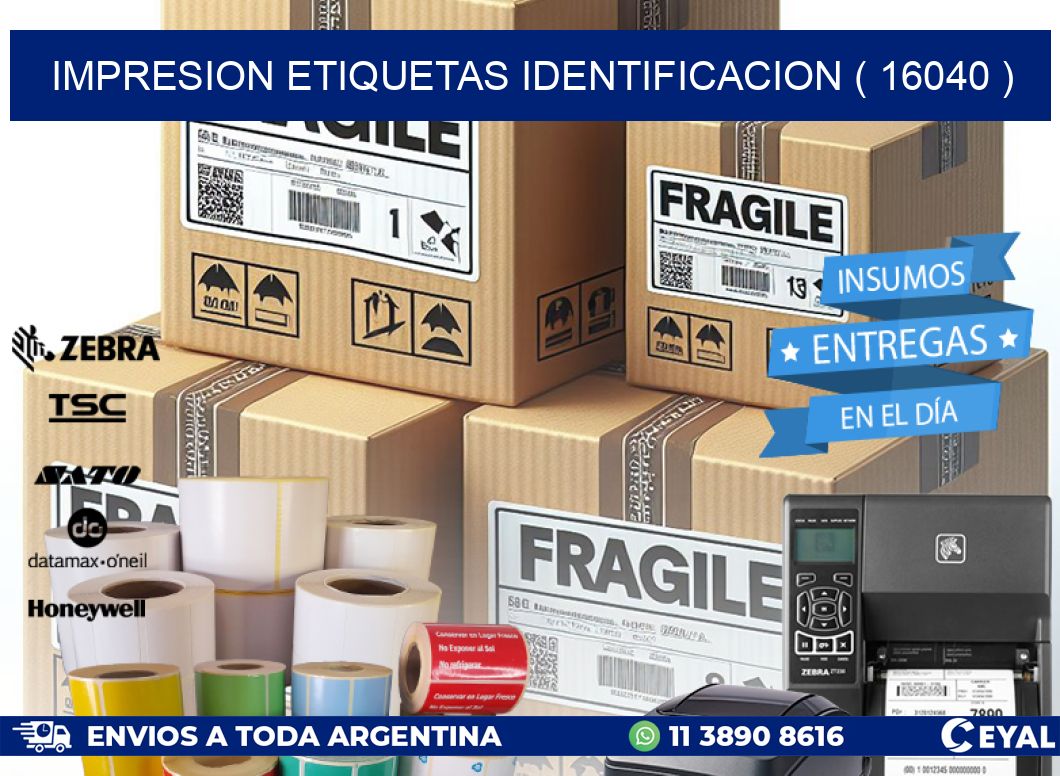 impresion etiquetas identificacion ( 16040 )