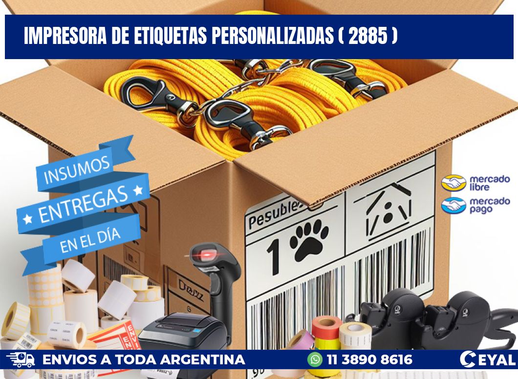 impresora de etiquetas personalizadas ( 2885 )