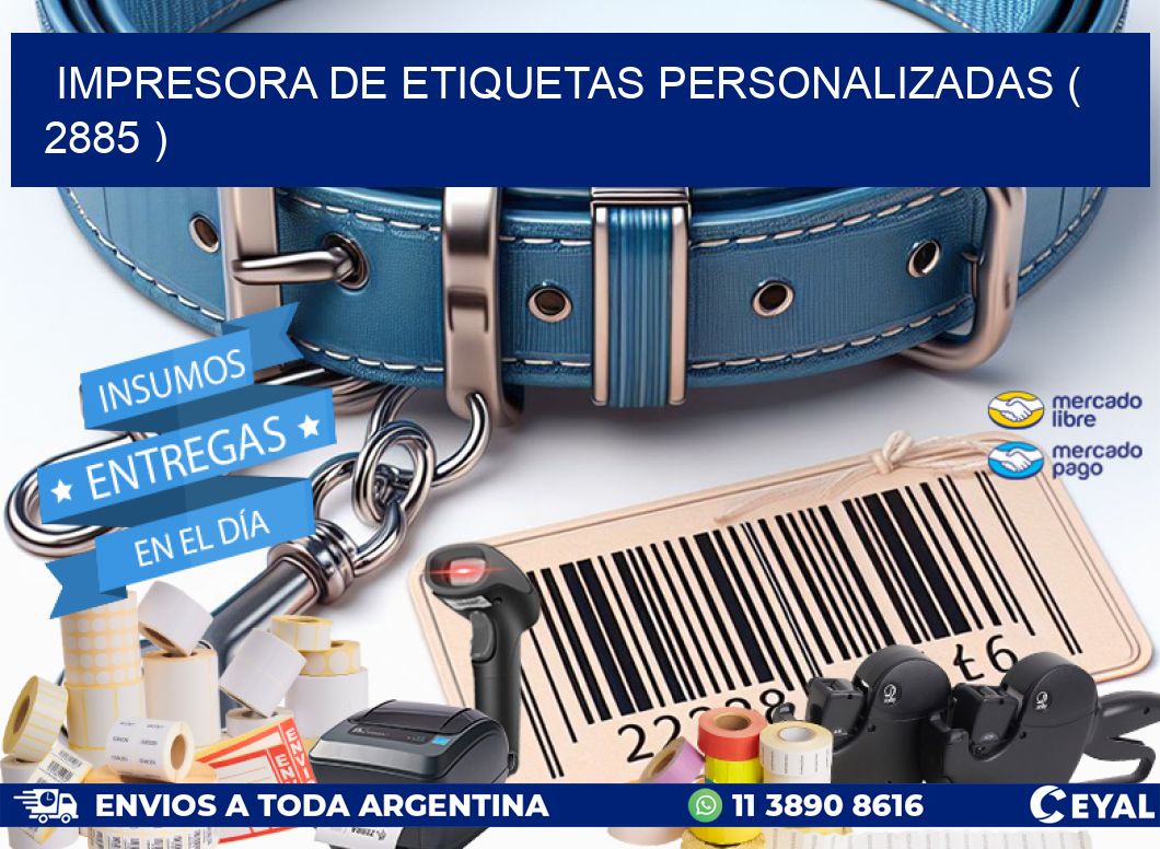 impresora de etiquetas personalizadas ( 2885 )