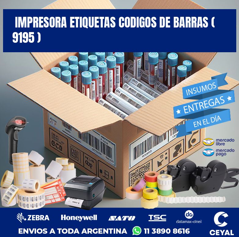 impresora etiquetas codigos de barras ( 9195 )