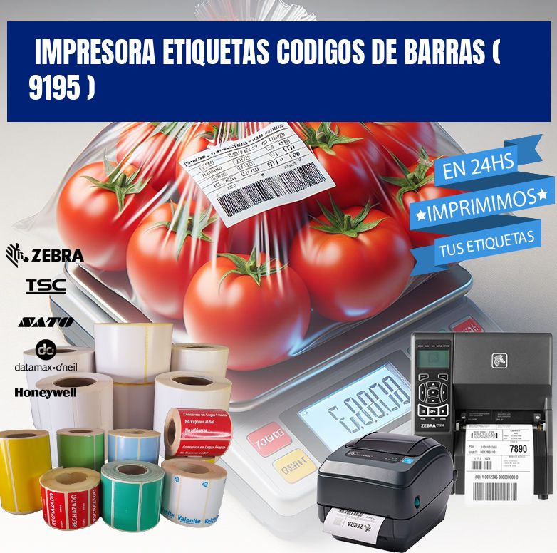 impresora etiquetas codigos de barras ( 9195 )