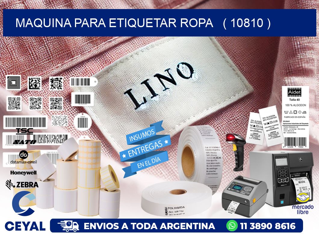 maquina para etiquetar ropa ( 10810 )