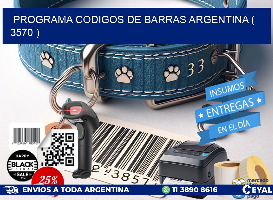 programa codigos de barras argentina ( 3570 )