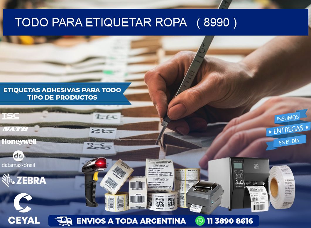 todo para etiquetar ropa   ( 8990 )