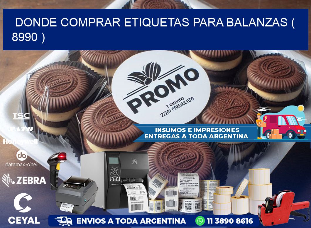 DONDE COMPRAR ETIQUETAS PARA BALANZAS ( 8990 )