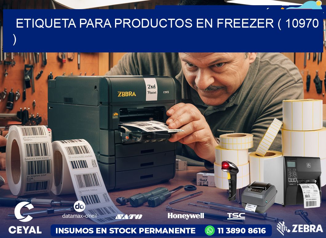 ETIQUETA PARA PRODUCTOS EN FREEZER ( 10970 )