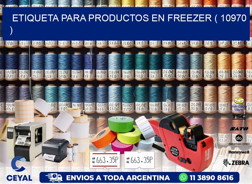 ETIQUETA PARA PRODUCTOS EN FREEZER ( 10970 )