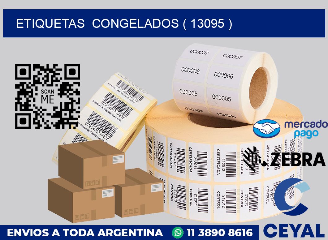 ETIQUETAS  CONGELADOS ( 13095 )
