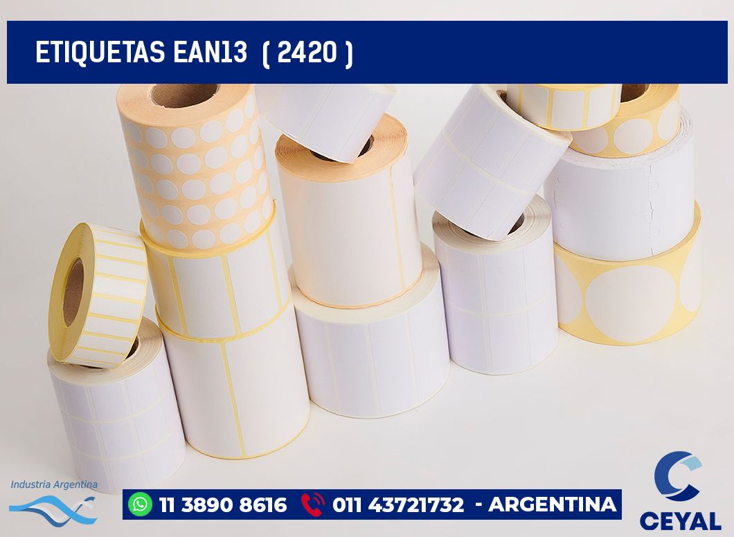 ETIQUETAS EAN13  ( 2420 )