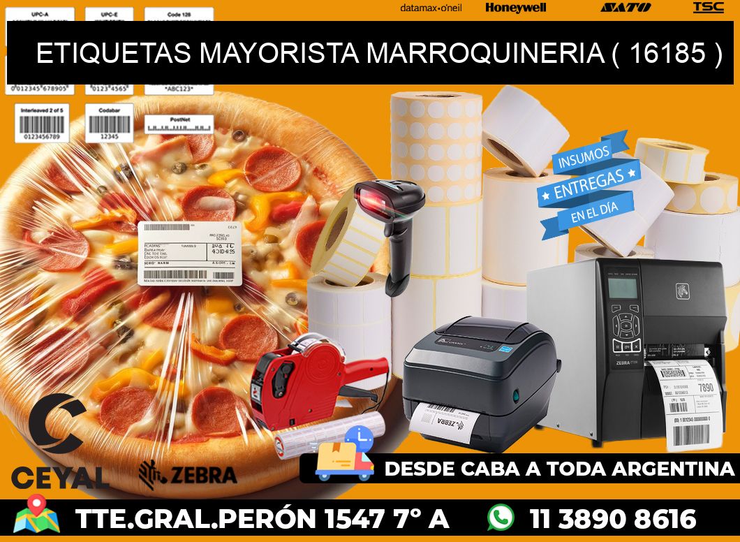 ETIQUETAS MAYORISTA MARROQUINERIA ( 16185 )
