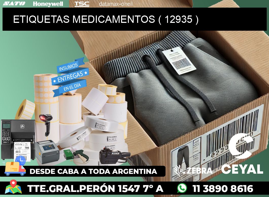 ETIQUETAS MEDICAMENTOS ( 12935 )