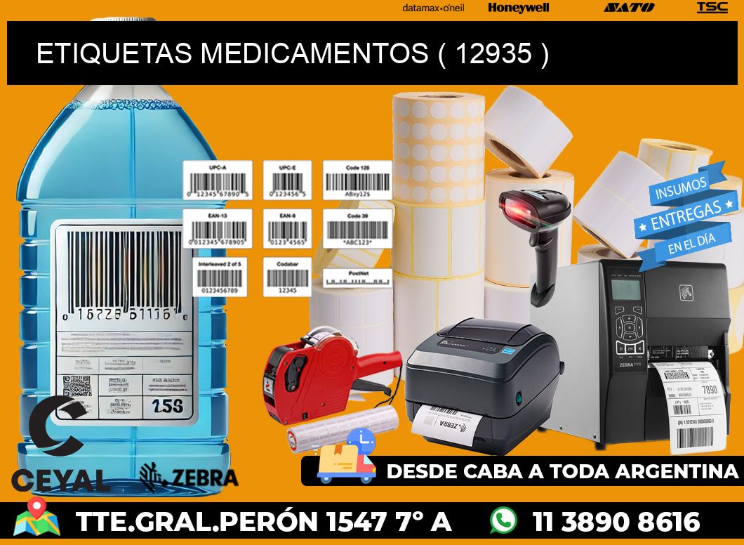 ETIQUETAS MEDICAMENTOS ( 12935 )