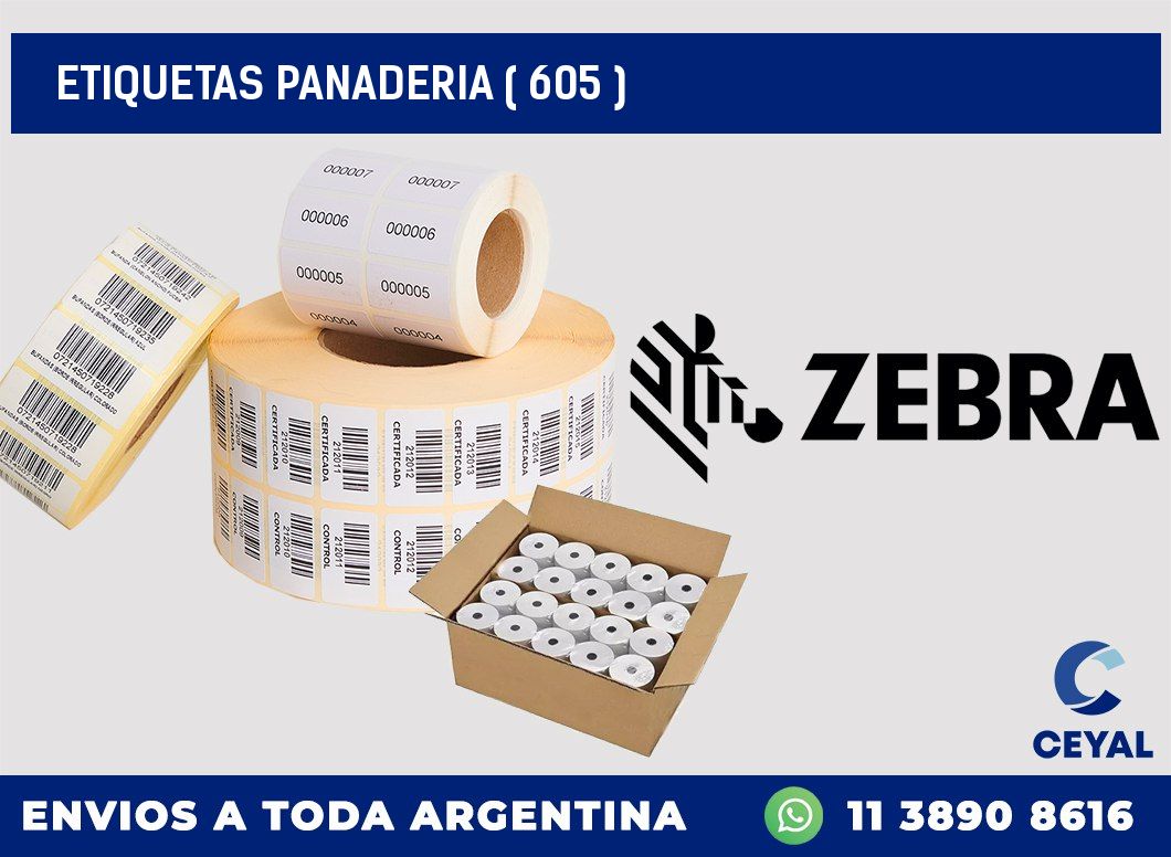 ETIQUETAS PANADERIA ( 605 )