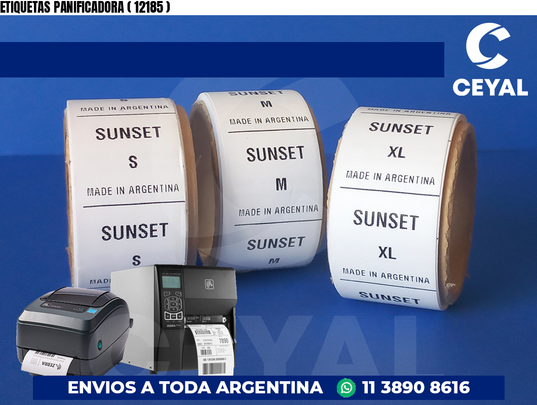 ETIQUETAS PANIFICADORA ( 12185 )