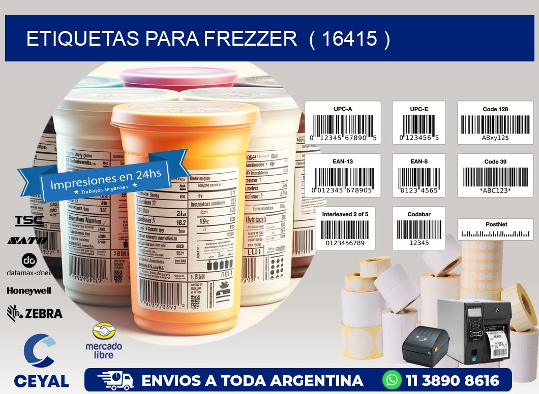 ETIQUETAS PARA FREZZER  ( 16415 )