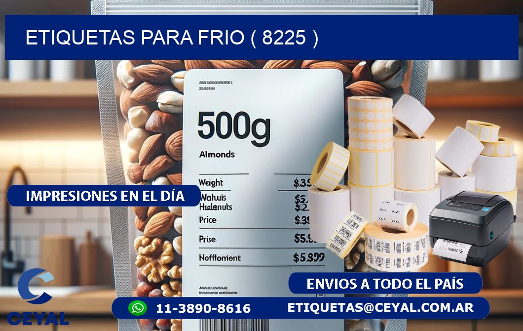 ETIQUETAS PARA FRIO ( 8225 )