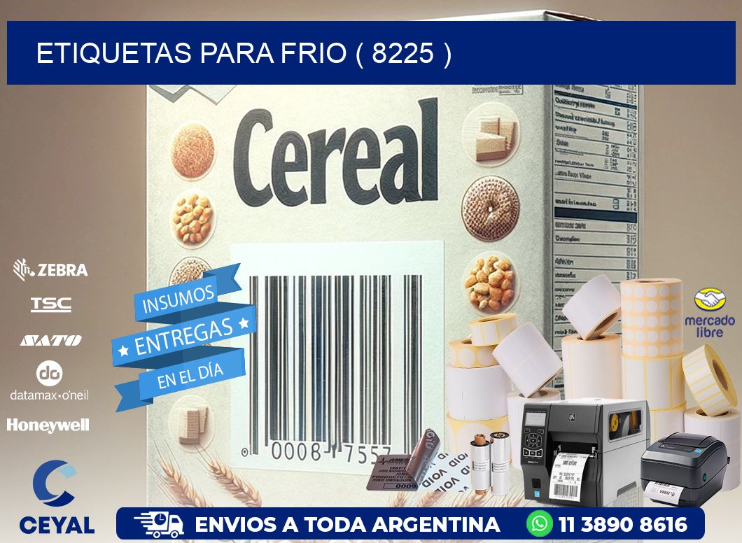 ETIQUETAS PARA FRIO ( 8225 )