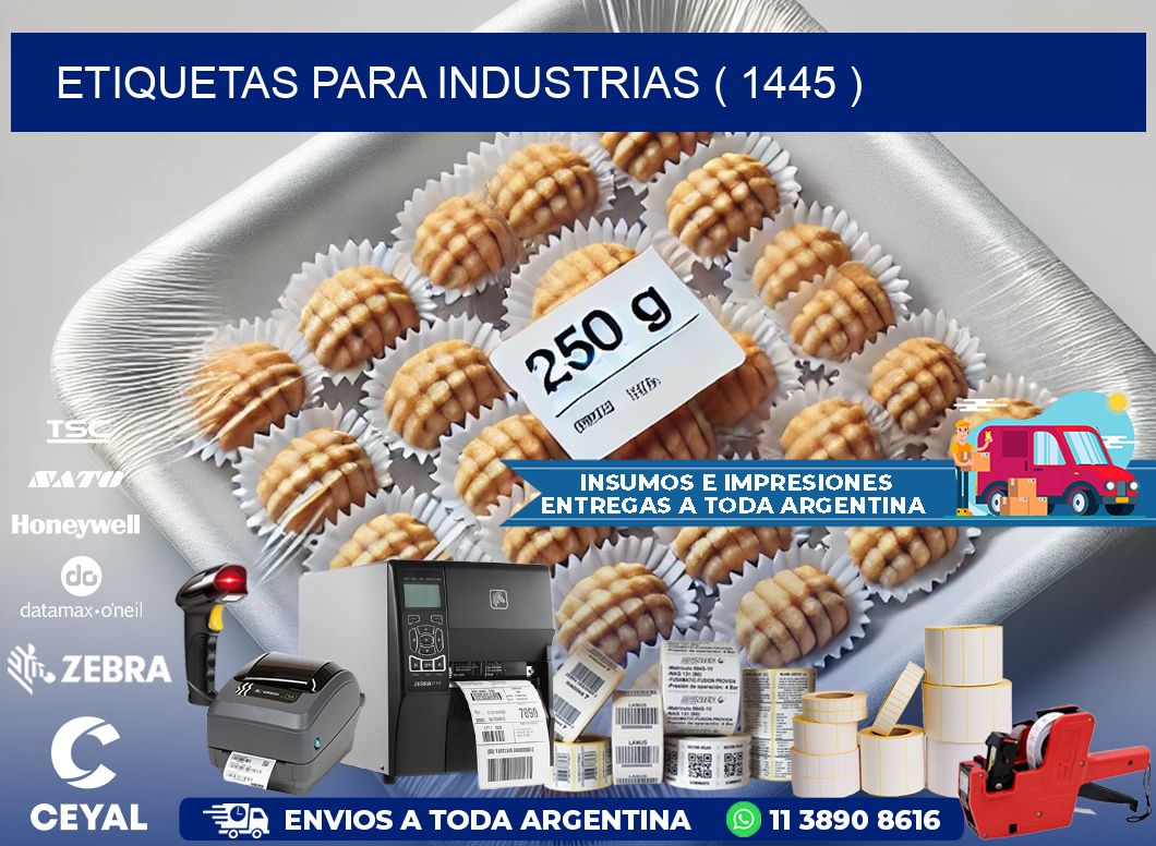 ETIQUETAS PARA INDUSTRIAS ( 1445 )