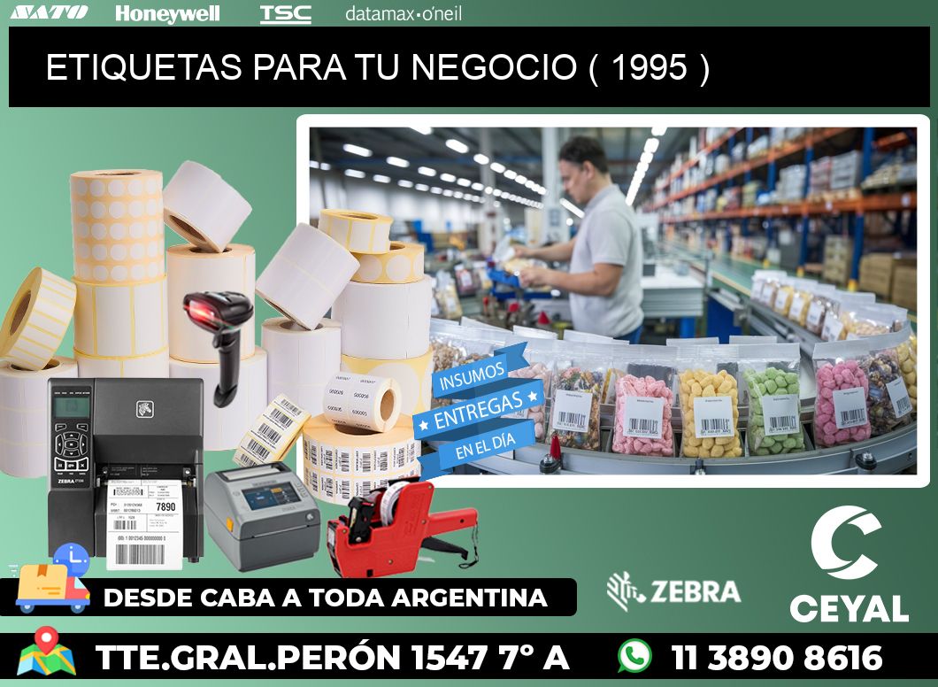 ETIQUETAS PARA TU NEGOCIO ( 1995 )