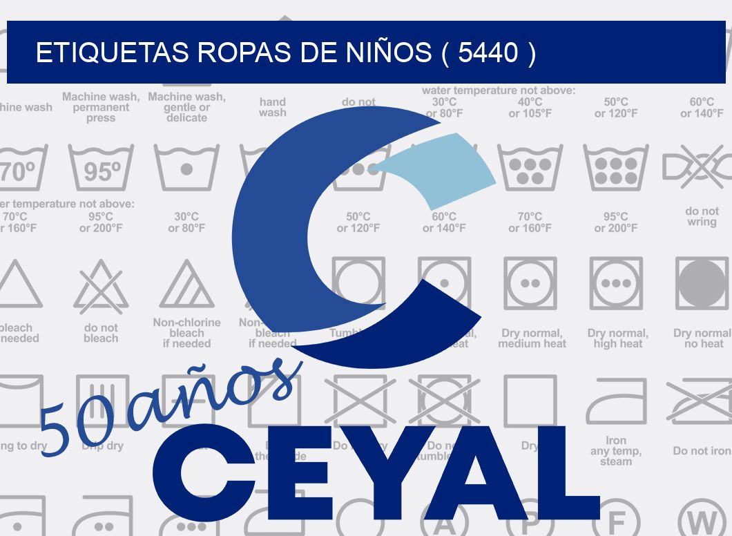 ETIQUETAS ROPAS DE NIÑOS ( 5440 )