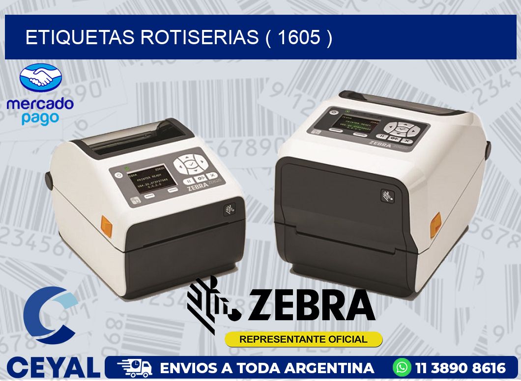 ETIQUETAS ROTISERIAS ( 1605 )