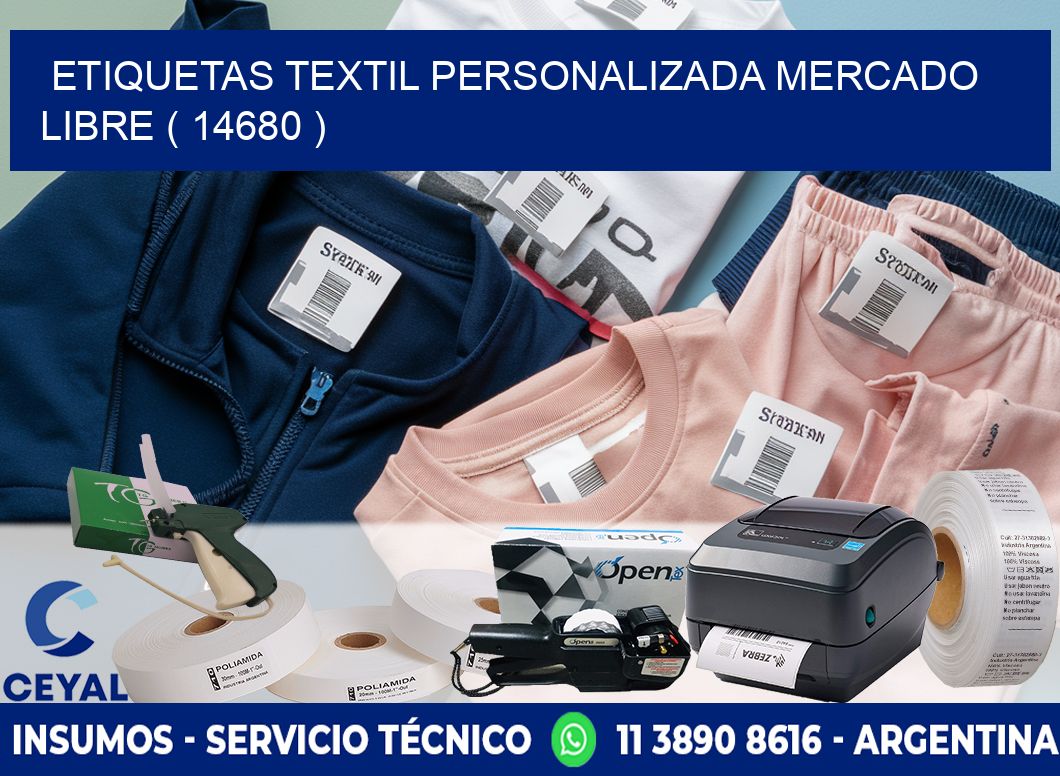ETIQUETAS TEXTIL PERSONALIZADA MERCADO LIBRE ( 14680 )