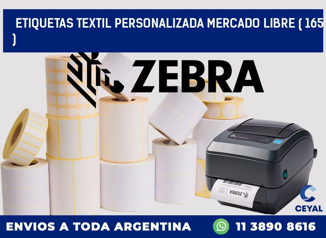ETIQUETAS TEXTIL PERSONALIZADA MERCADO LIBRE ( 165 )