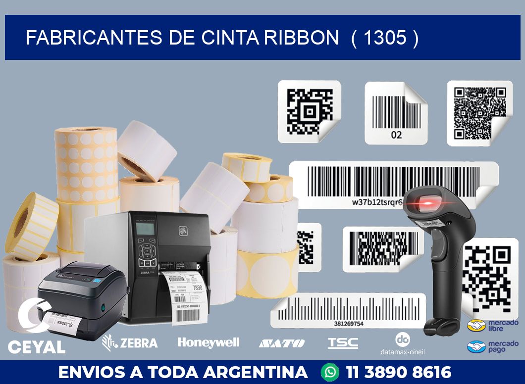 FABRICANTES DE CINTA RIBBON  ( 1305 )