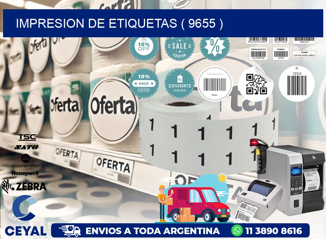 IMPRESION DE ETIQUETAS ( 9655 )