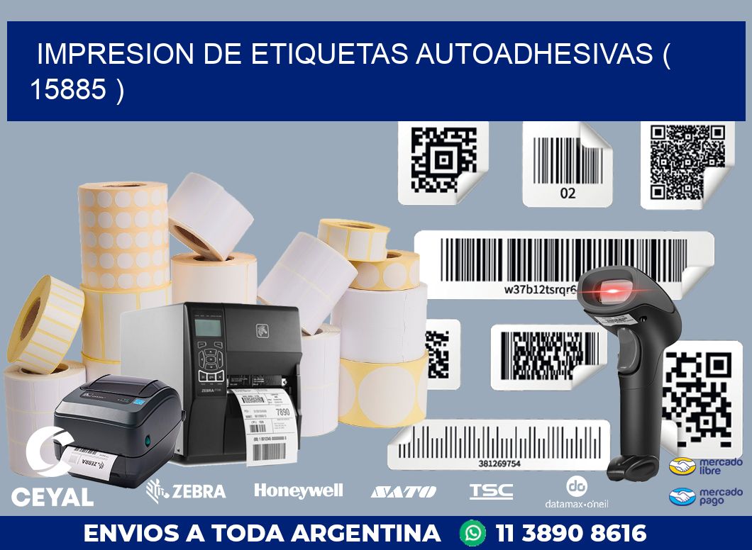 IMPRESION DE ETIQUETAS AUTOADHESIVAS ( 15885 )