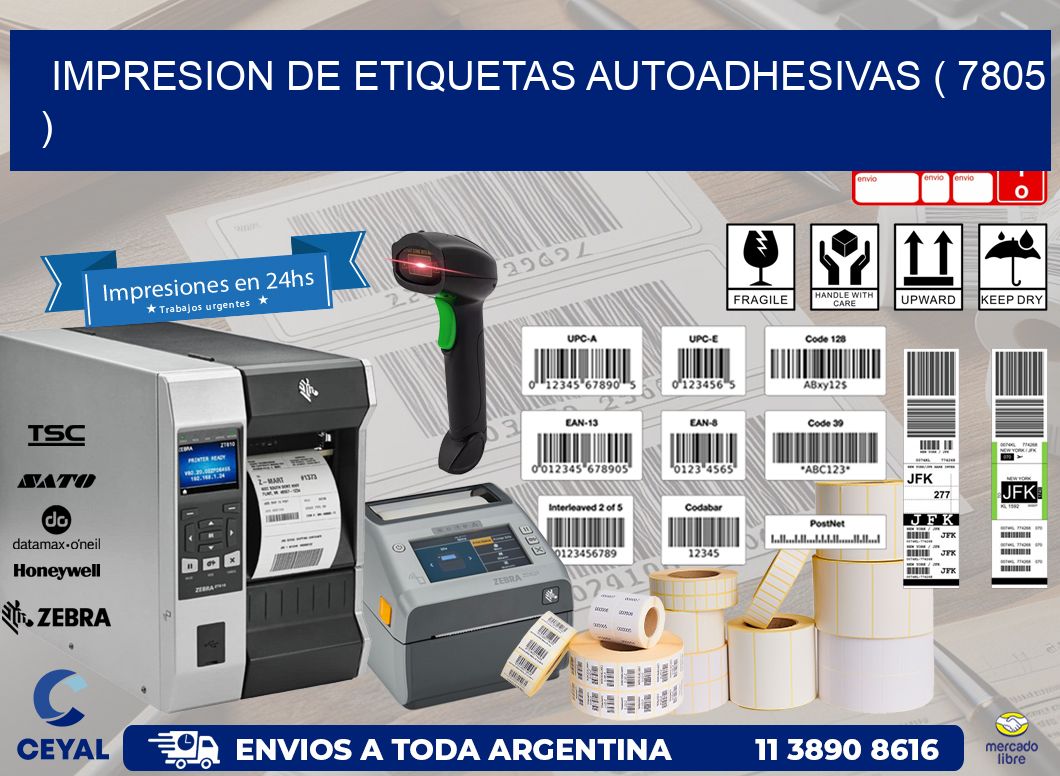 IMPRESION DE ETIQUETAS AUTOADHESIVAS ( 7805 )