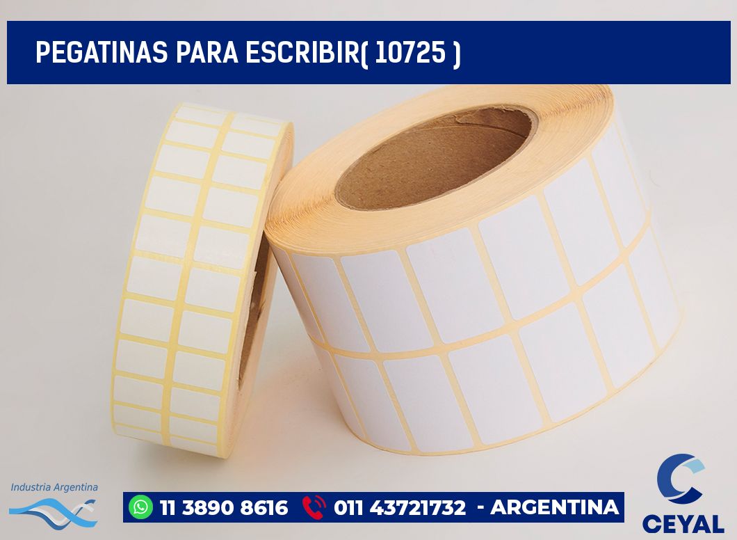 PEGATINAS PARA ESCRIBIR( 10725 )