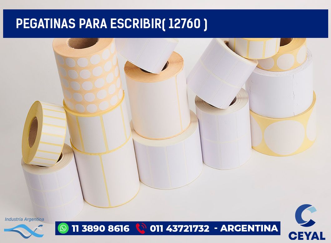 PEGATINAS PARA ESCRIBIR( 12760 )