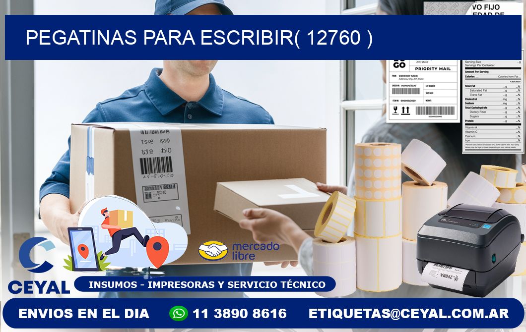 PEGATINAS PARA ESCRIBIR( 12760 )