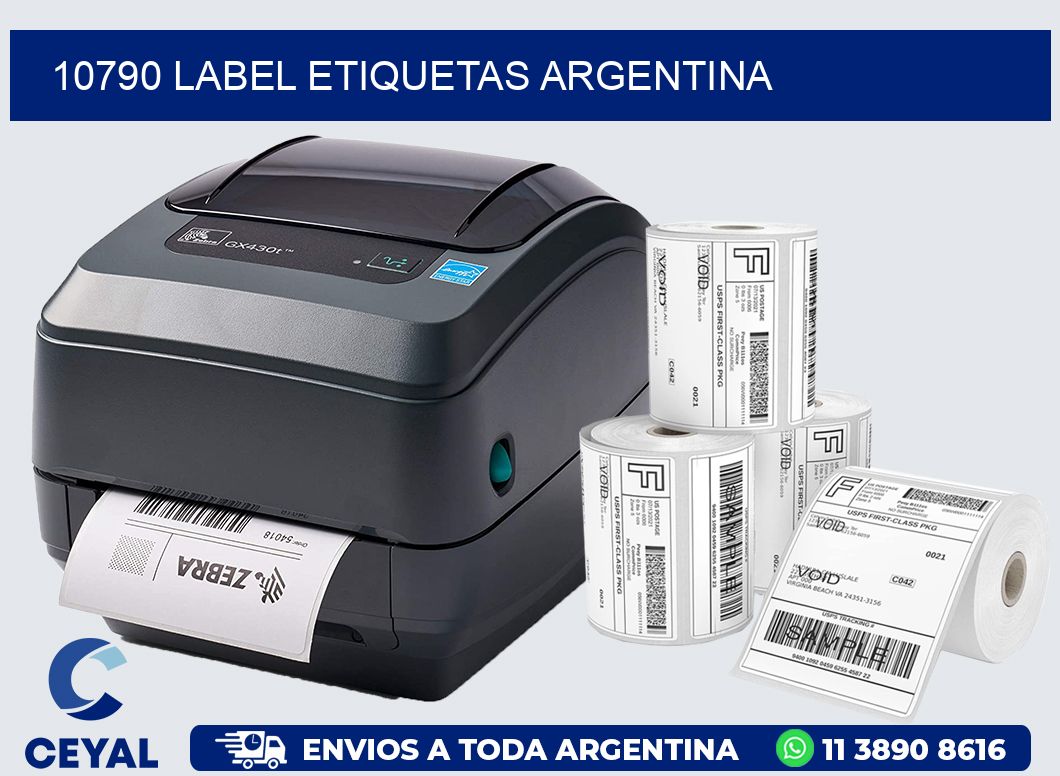 10790 LABEL ETIQUETAS ARGENTINA