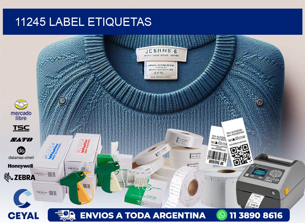 11245 LABEL ETIQUETAS