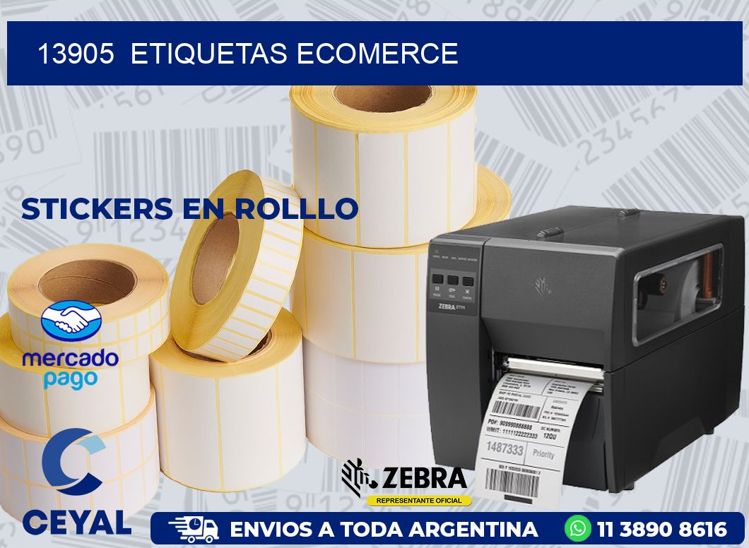13905  ETIQUETAS ECOMERCE